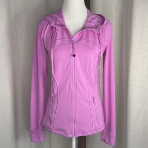 Lululemon Define Nulu Hooded Dahlia Mauve Size 8